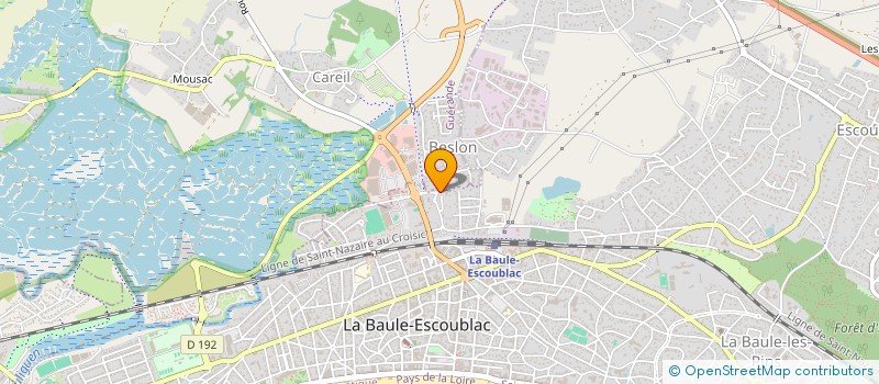 localisation de l'entreprise FEDERATION NATIONALE ANDRE MAGINOT SECTION FEDERALE DE LOIRE-ATLANTIQUE à LA BAULE-ESCOUBLAC