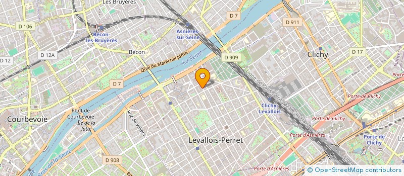 localisation de l'entreprise FEDERATION NATIONALE ASS RETRAITES à LEVALLOIS-PERRET