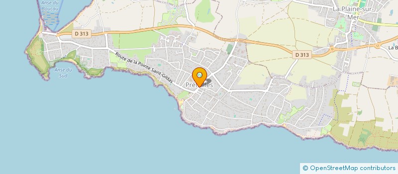 localisation de l'entreprise FEDERATION NATIONALE ASSOCIATION DES SPORTS MECANIQUES ET DE GLISSE  PREFAILLES