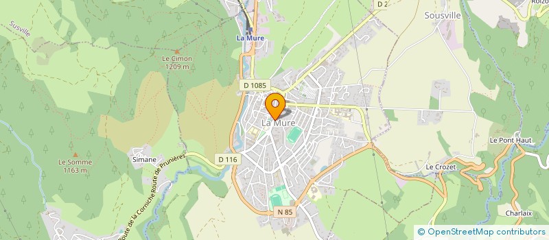 localisation de l'entreprise FEDERATION NATIONALE DE BANDO LETHWEI ET DISCIPLINES ASSOCIEES (FNBL&DA)  LA MURE