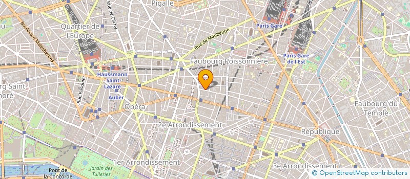 localisation de l'entreprise FEDERATION NATIONALE DE FOURRURE  PARIS