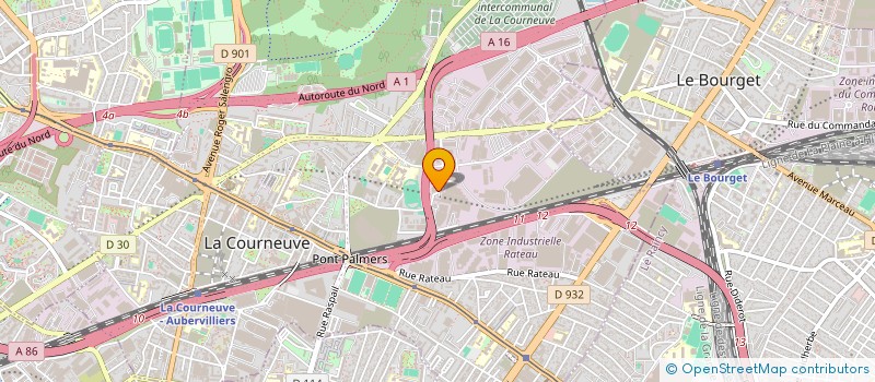 localisation de l'entreprise FEDERATION NATIONALE DE L ENSEIGNEMENT EDUCATIF DE L ISLAM à LA COURNEUVE