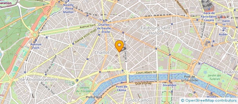 localisation de l'entreprise FEDERATION NATIONALE DE LA DECORATION  PARIS