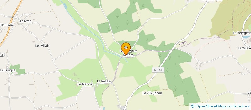 localisation de l'entreprise FEDERATION NATIONALE DES ACCIDENTES DE LA VIE - SECTION DE PLOERMEL à LOYAT
