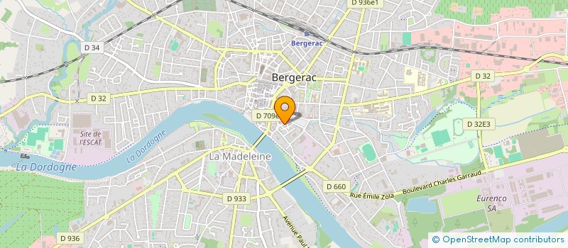 localisation de l'entreprise FEDERATION NATIONALE DES ACCIDENTES DU TRAVAIL ET DES HANDICAPES L ASSOCIATION DES ACCIDENTES DE LA VIE SECTION BERGERAC à BERGERAC