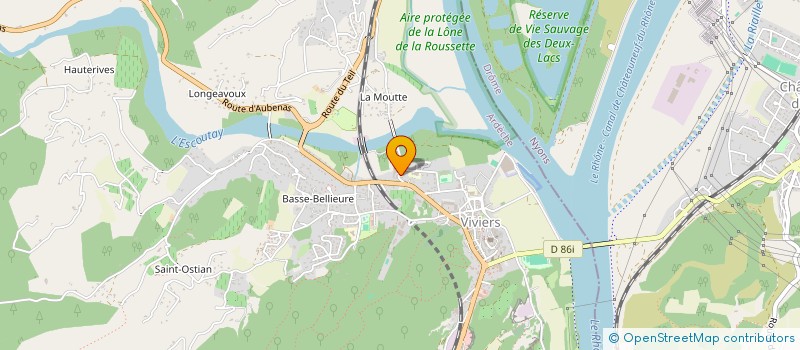 localisation de l'entreprise FEDERATION NATIONALE DES ACCIDENTES DU TRAVAIL ET HANDICAPES SECTION DE VIVIERS à VIVIERS