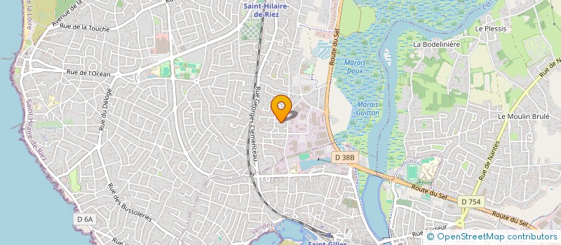 localisation de l'entreprise FEDERATION NATIONALE DES ANCIENS COMBATTANTS D'AFRIQUE-MAROC-TUNISIE-FNCA SECTION LOCALE DE ST-HILAIRE-DE-RIEZ  SAINT-HILAIRE-DE-RIEZ