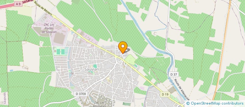 localisation de l'entreprise FEDERATION NATIONALE DES ANCIENS COMBATTANTS D ALGERIE  SERIGNAN