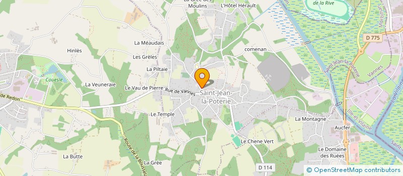 localisation de l'entreprise FEDERATION NATIONALE DES ANCIENS COMBATTANTS EN ALGERIE  SAINT-VINCENT-SUR-OUST