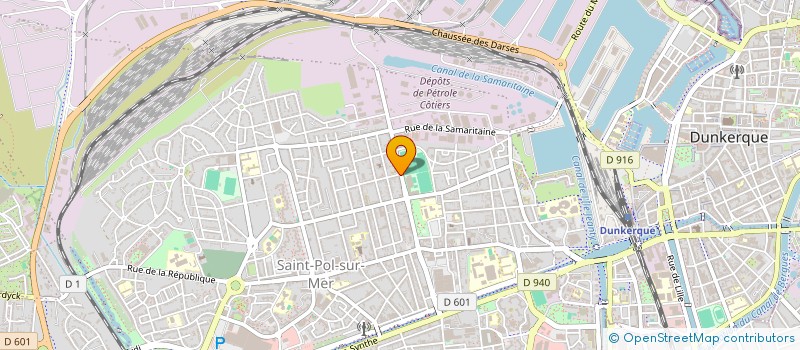 localisation de l'entreprise FEDERATION NATIONALE DES ANCIENS COMBATTANTS EN ALGERIE COMITE DE ST POL SUR MER à DUNKERQUE
