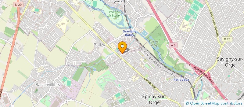 localisation de l'entreprise FEDERATION NATIONALE DES ANCIENS COMBATTANTS EN ALGERIE (FNACA)COMITE DE LONGJUMEAU à LONGJUMEAU
