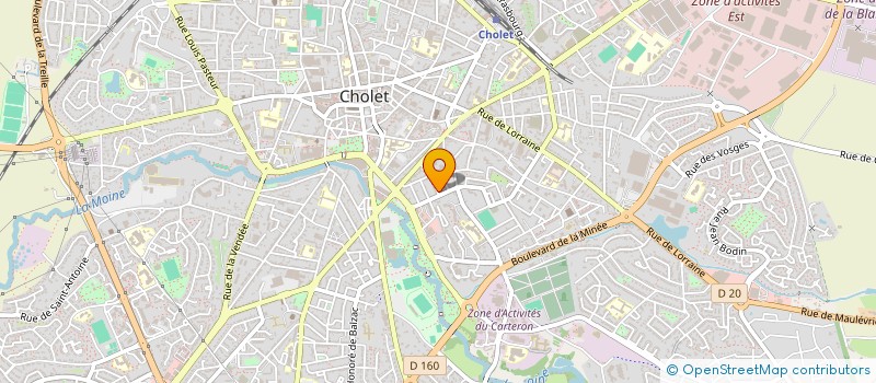 localisation de l'entreprise FEDERATION NATIONALE DES ANCIENS COMBATTANTS EN ALGERIE MAROC ET TUNISIE à CHOLET