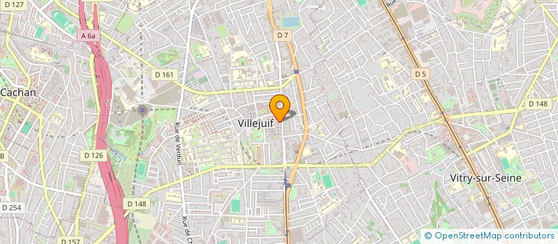 localisation de l'entreprise FEDERATION NATIONALE DES ANCIENS COMBATTANTS EN ALGERIE MAROC ET TUNISIE à VILLEJUIF