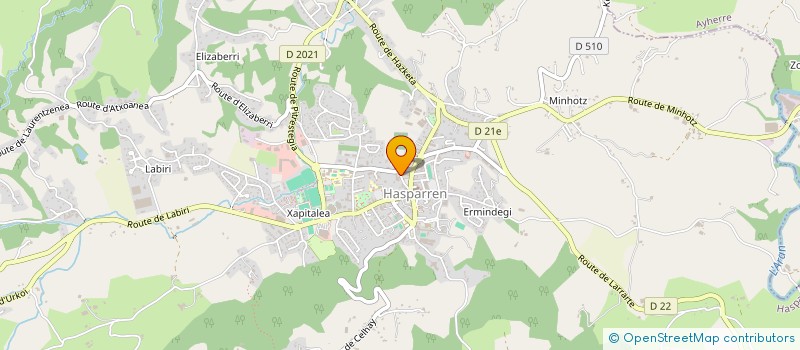 localisation de l'entreprise FEDERATION NATIONALE DES ANCIENS COMBATTANTS EN ALGERIE MAROC ET TUNISIE - COMITE D'HASPARREN  HASPARREN