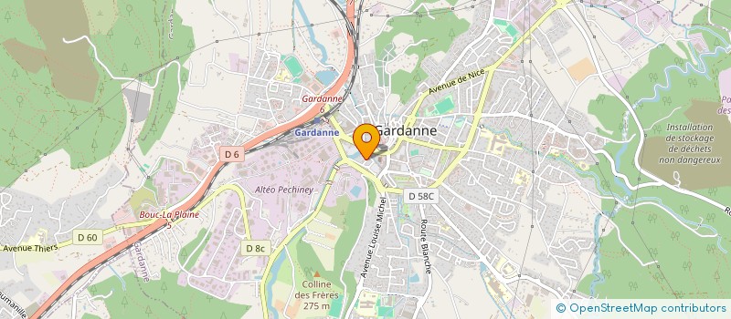 localisation de l'entreprise FEDERATION NATIONALE DES ANCIENS COMBATTANTS EN ALGERIE MAROC ET TUNISIE COMITE DE GARDANNE à GARDANNE