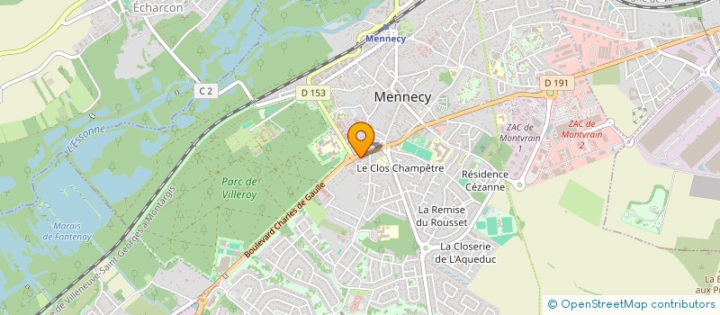 localisation de l'entreprise FEDERATION NATIONALE DES ANCIENS COMBATTANTS EN ALGERIE MAROC ET TUNISIE ( F.N.A.C.A.)-COMITE DE MENNECY-ORMOY à MENNECY