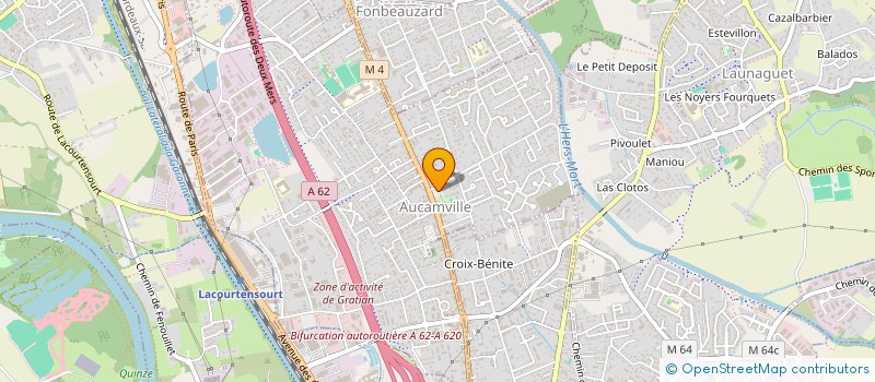 localisation de l'entreprise FEDERATION NATIONALE DES ANCIENS COMBATTANTS EN ALGERIE MAROC ET TUNISIE (FNACA) COMITE CANTONAL D'AUCAMVILLE à AUCAMVILLE