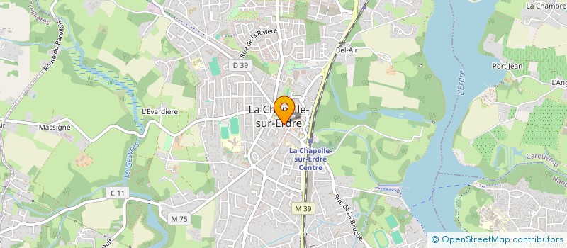 localisation de l'entreprise FEDERATION NATIONALE DES ANCIENS COMBATTANTS EN ALGERIE MAROC TUNISIE COMITE LA CHAPELLE-SUR-ERDRE  LA CHAPELLE-SUR-ERDRE