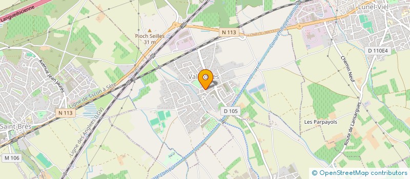 localisation de l'entreprise FEDERATION NATIONALE DES ASSISTANTES MATERNELLES  VALERGUES