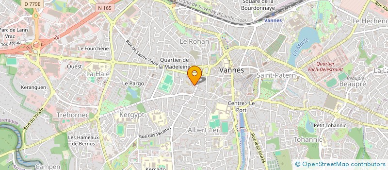 localisation de l'entreprise FEDERATION NATIONALE DES ASSOCIATIONS DE DIRECTEURS D'ETABLISSEMENTS ET DE SERVICES POUR PERSONNES AGEES DE BRETAGNE à VANNES