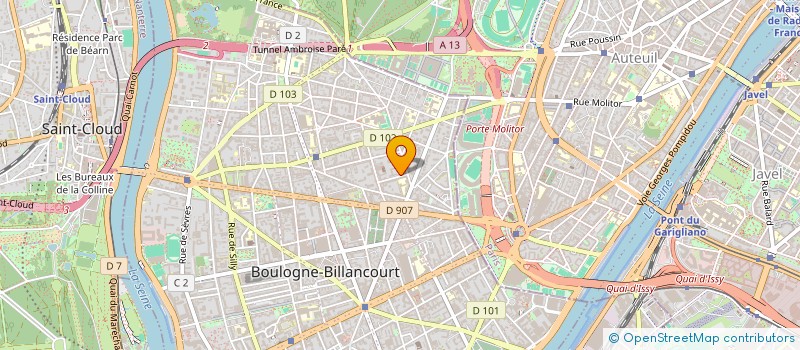 localisation de l'entreprise FEDERATION NATIONALE DES ASSOCIATIONS DE PERSONNES DE LA MARINE MARCHANDE DE FRANCE ET OUTRE MER à BOULOGNE-BILLANCOURT