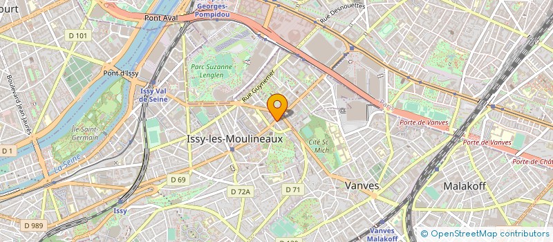 localisation de l'entreprise FEDERATION NATIONALE DES CHASSEURS à ISSY-LES-MOULINEAUX