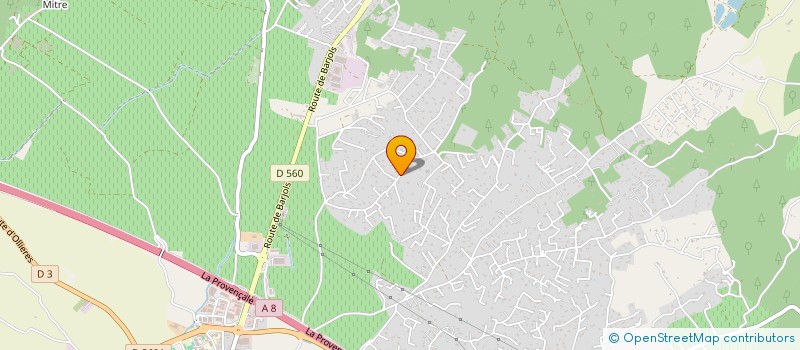 localisation de l'entreprise FEDERATION NATIONALE DES COMBATTANTS DE MOINS DE VINGT ANS ET VEUVES à SAINT-MAXIMIN-LA-SAINTE-BAUME
