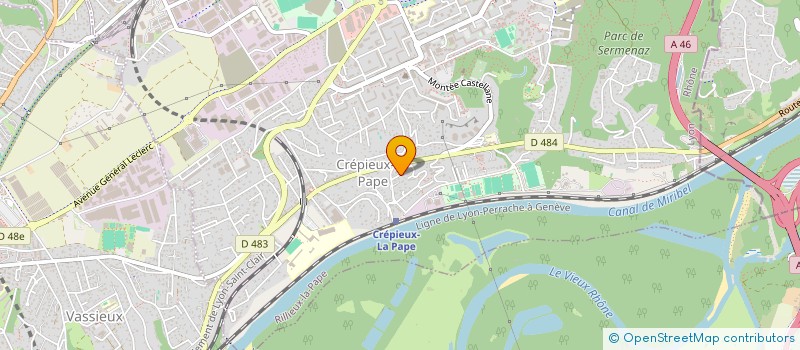 localisation de l'entreprise FEDERATION NATIONALE DES ETUDIANTS EN AUDIOPROTHESE à RILLIEUX-LA-PAPE