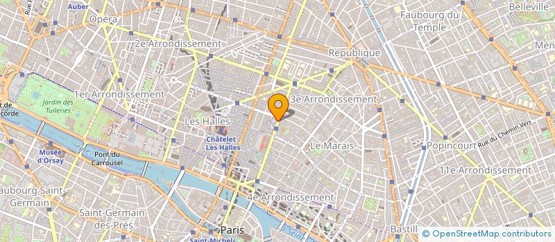 localisation de l'entreprise FEDERATION NATIONALE DES GUIDES INTERPRETES ET CONFERENCIERS à PARIS