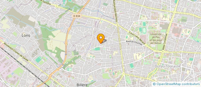 localisation de l'entreprise FEDERATION NATIONALE DES JOINVILLAIS  BILLERE