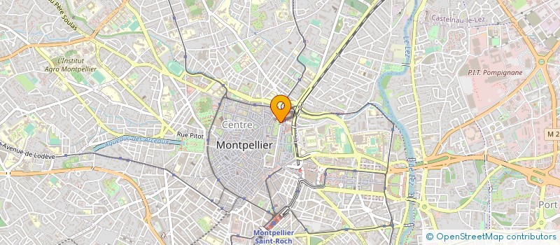 localisation de l'entreprise FEDERATION NATIONALE DES METIERS D'ARTS DU LANGUEDOC-ROUSSILLON à MONTPELLIER