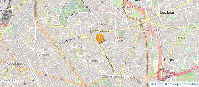 localisation de l'entreprise FEDERATION NATIONALE DES ORGANISMES DE FORMATION  PARIS