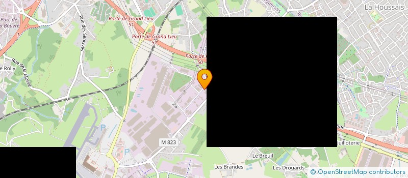 localisation de l'entreprise FEDERATION NATIONALE DES RETRAITES DE L'ARTISANAT ET DU COMMERCE DE LOIRE ATLANTIQUE à BOUGUENAIS