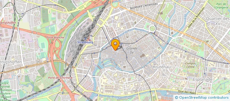 localisation de l'entreprise FEDERATION NATIONALE DES SCOT à STRASBOURG