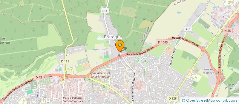 localisation de l'entreprise FEDERATION NATIONALE DES SYNDICATS D'EXPLOITANTS AGRICOLES 76 à BOIS-GUILLAUME