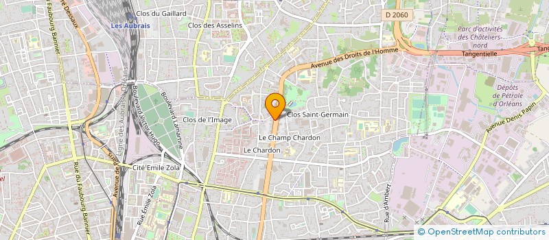 localisation de l'entreprise FEDERATION NATIONALE DES SYNDICATS D'EXPLOITANTS AGRICOLES DU LOIRET à ORLEANS