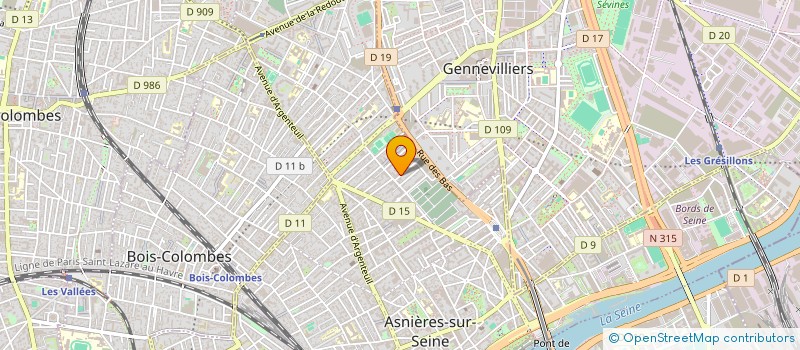 localisation de l'entreprise FEDERATION NATIONALE FITNESS ET DISCIPLINES ASSOCIEES à ASNIERES-SUR-SEINE