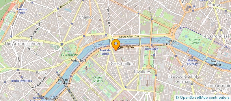 localisation de l'entreprise FEDERATION NATIONALE TIERS CONFIANCE à PARIS