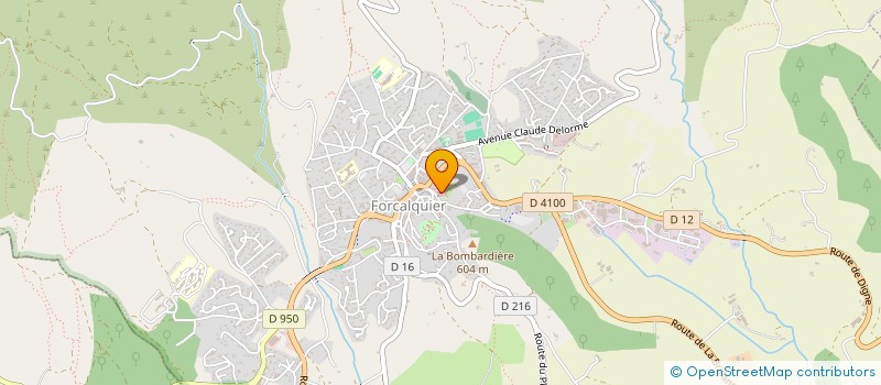 localisation de l'entreprise FEDERATION NLE BISTROTS DE PAYS à FORCALQUIER