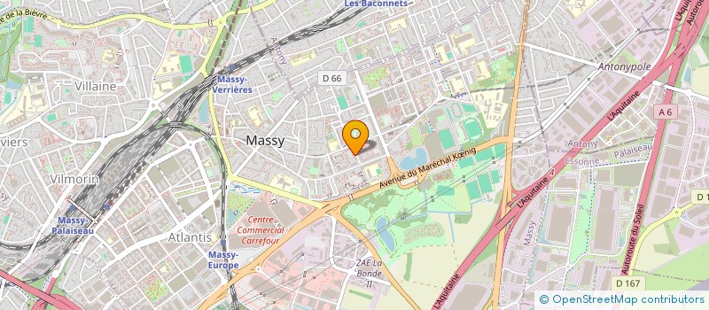 localisation de l'entreprise FEDERATION NOAHIDE FRANCOPHONE à MASSY