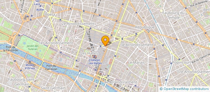 localisation de l'entreprise FEDERATION NTLE COMMERCE TEXTILES DETAIL  PARIS