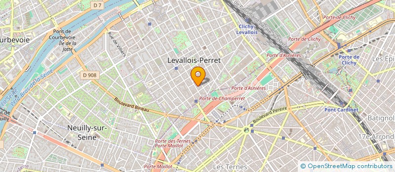 localisation de l'entreprise FEDERATION OPERA à LEVALLOIS-PERRET