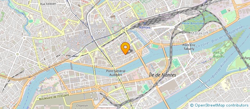 localisation de l'entreprise FEDERATION PARAPLUIE ROUGE à NANTES