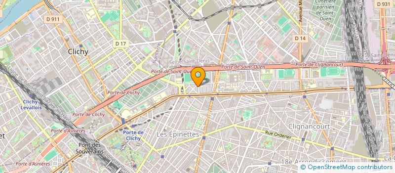 localisation de l'entreprise FEDERATION PARISIENNE DES ASSOCIATIONS JEUNESSES  PARIS