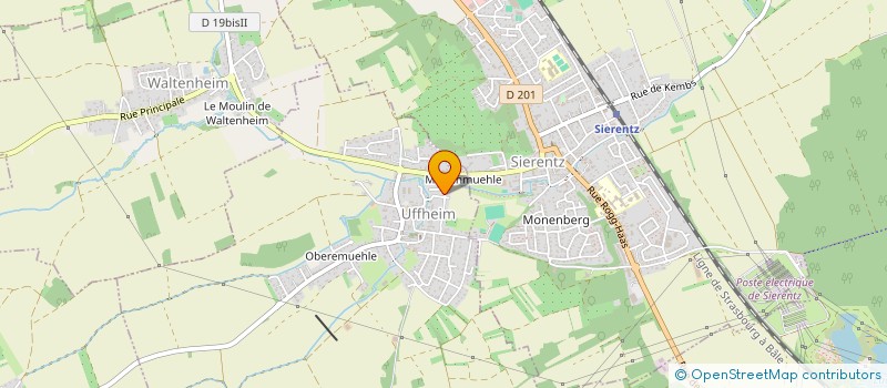 localisation de l'entreprise FEDERATION PETANQUE KAPPELEN  KAPPELEN