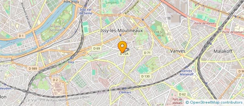 localisation de l'entreprise FEDERATION PETITE THERESE à ISSY-LES-MOULINEAUX