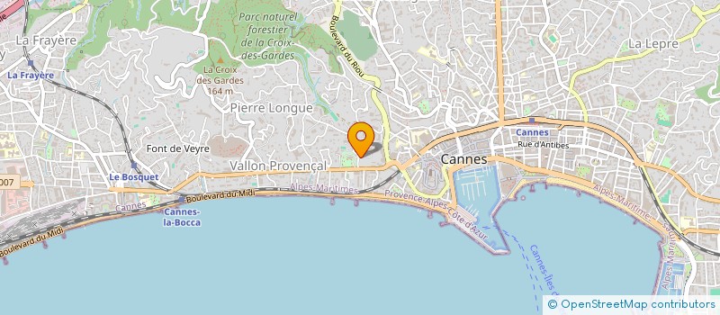 localisation de l'entreprise FEDERATION POUR L ACTION CULTURELLE ET L ECHANGE ENTRE GENERATIONS à CANNES