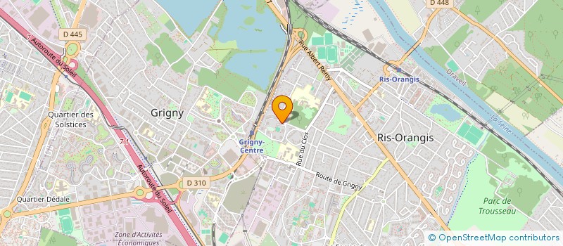 localisation de l'entreprise FEDERATION POUR LES CIRCULATIONS DOUCES EN ESSONNE à RIS-ORANGIS