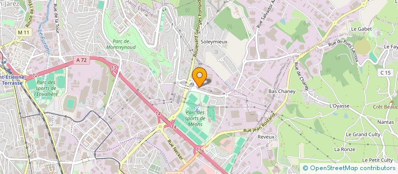 localisation de l'entreprise FEDERATION PROFESSIONNELLE DES METIERS DE L'ARME ET DE LA MUNITION à SAINT-ETIENNE