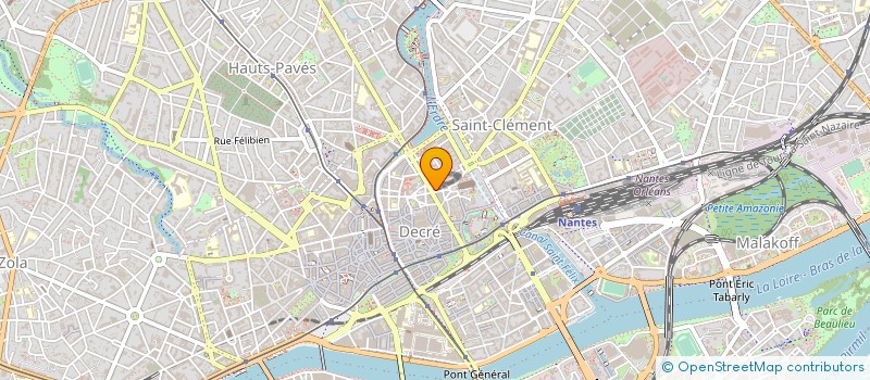 localisation de l'entreprise FEDERATION PROMOTEURS IMMOBILIERS DES PAYS DE LA LOIRE à NANTES